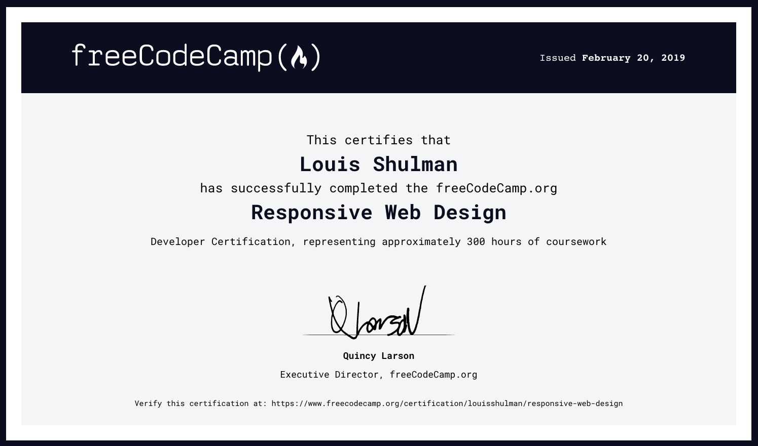 Web Design Certification